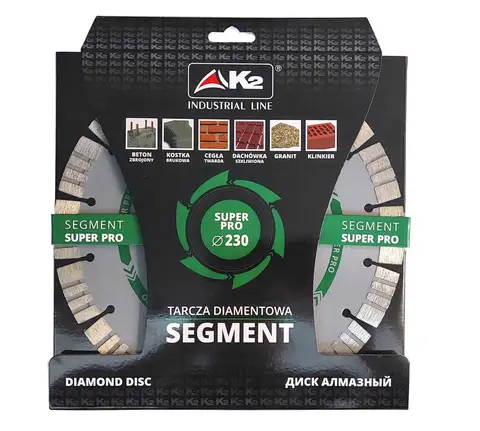 UV- TARCZA DIAMENTOWA 230 SEGMENT SUPER PRO 