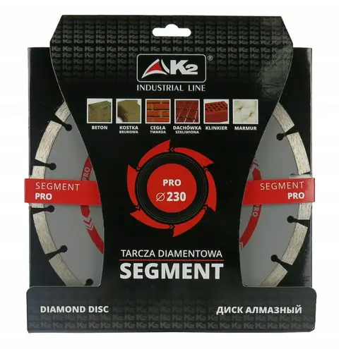 UV- TARCZA DIAMENTOWA 230 SEGMENT PRO